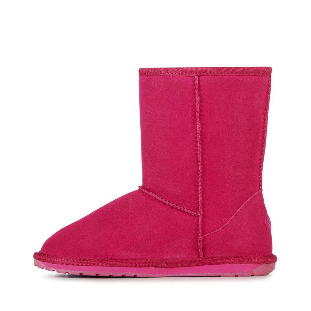 Emu Wallaby Lo Teens Stiefel Kinder Fuchsie | CEWHTYB-71