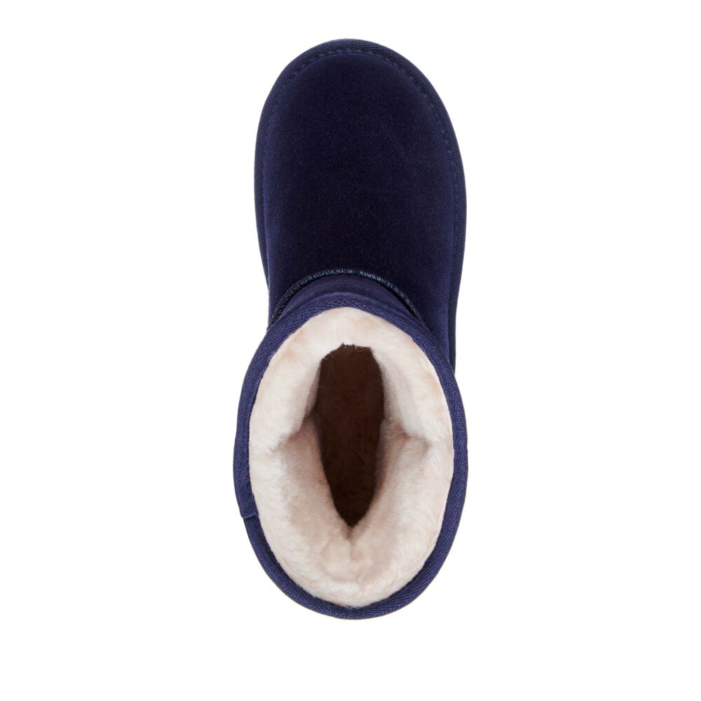 Emu Wallaby Lo Teens Stiefel Kinder Navy | INWMFCU-39