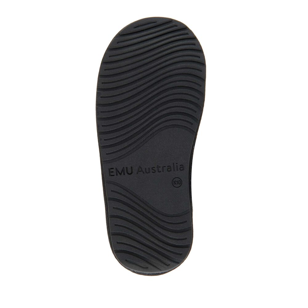 Emu Wallaby Lo Teens Stiefel Kinder Schwarz | HINSMWC-08