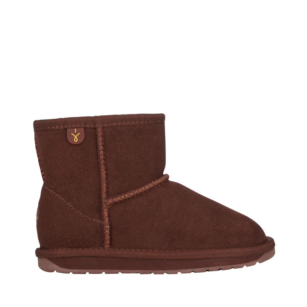 Emu Wallaby Mini Stiefel Kinder Bordeaux | XIRYTAN-41