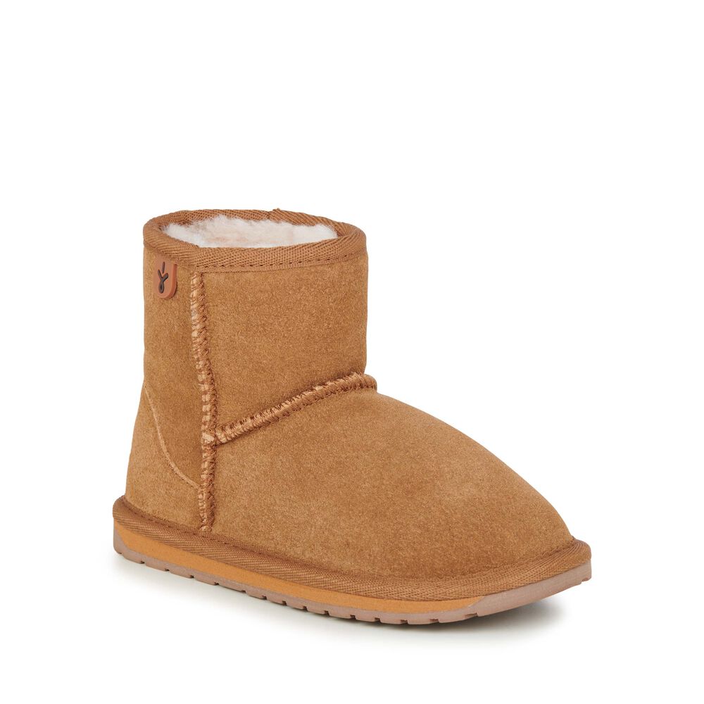 Emu Wallaby Mini Stiefel Kinder Braun | MINPZHK-80