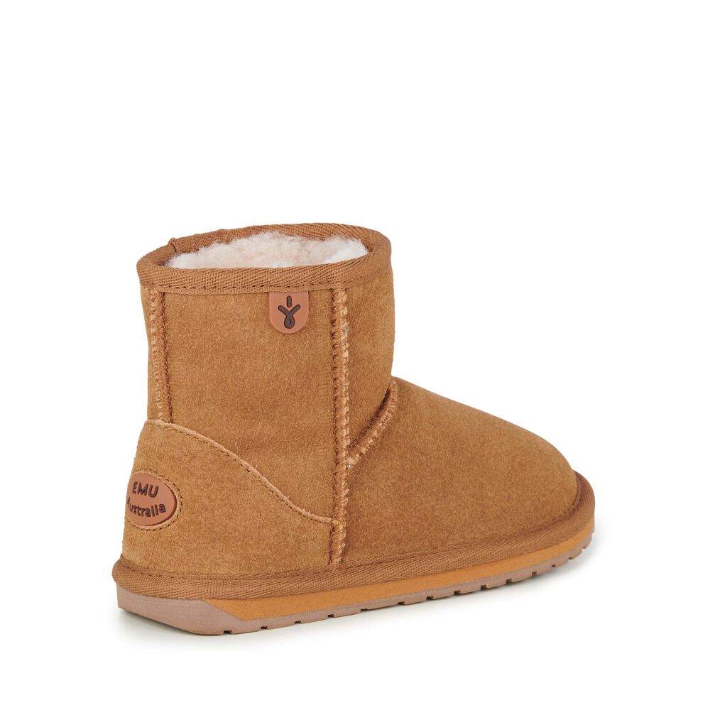 Emu Wallaby Mini Stiefel Kinder Braun | MINPZHK-80