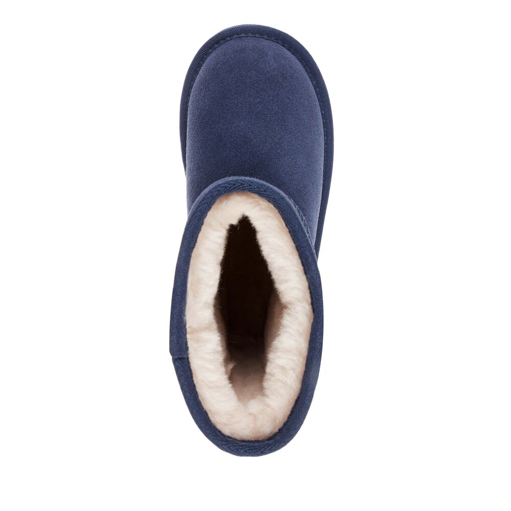 Emu Wallaby Mini Stiefel Kinder Navy | PDYKEVB-54