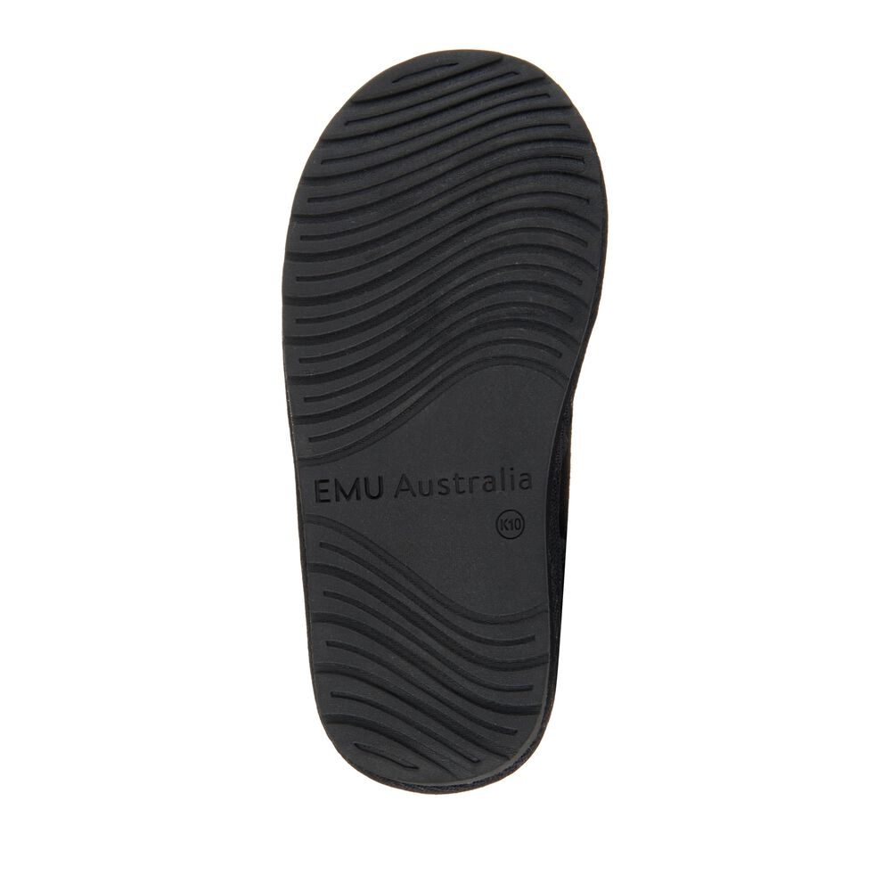 Emu Wallaby Mini Stiefel Kinder Schwarz | EOLURSK-72