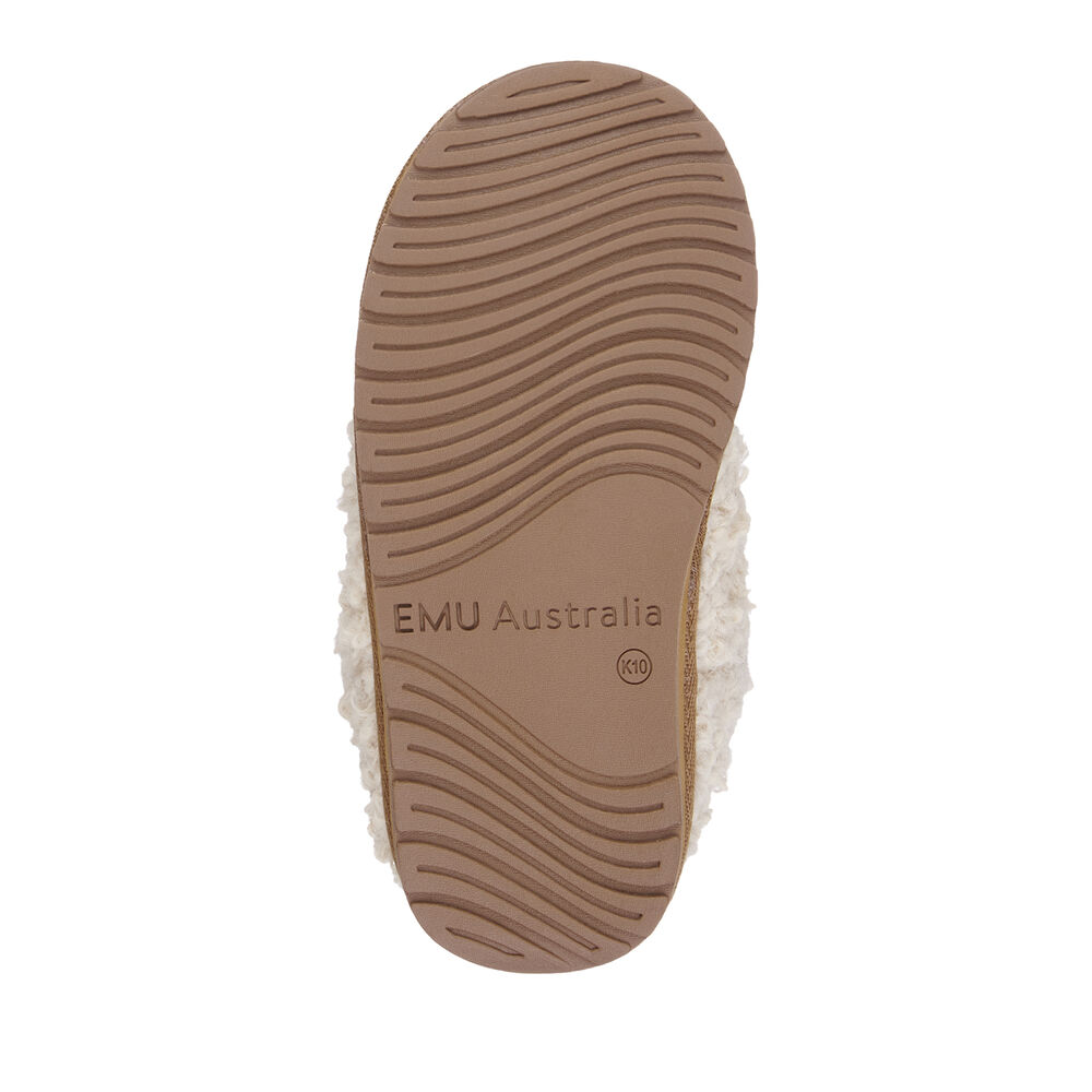 Emu Wallaby Mini Teddy Stiefel Kinder Beige | TAXRSKW-45