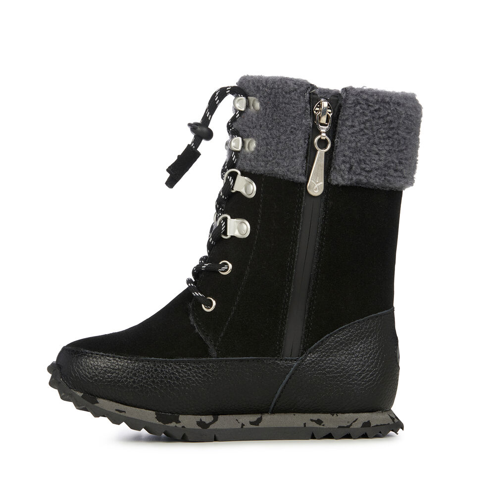Emu Wollemi Stiefel Kinder Schwarz | UEINZRY-74