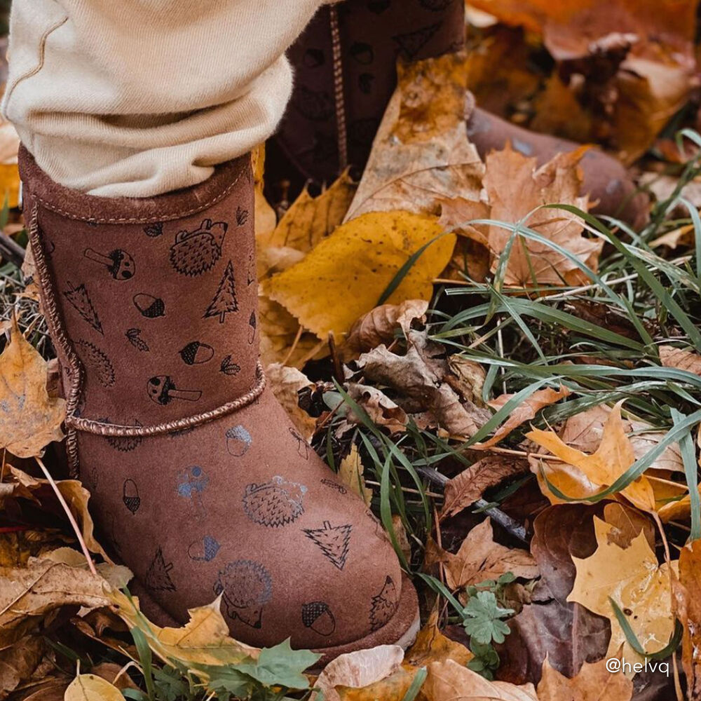 Emu Woodland Brumby Stiefel Kinder Braun | YTNJDXE-36