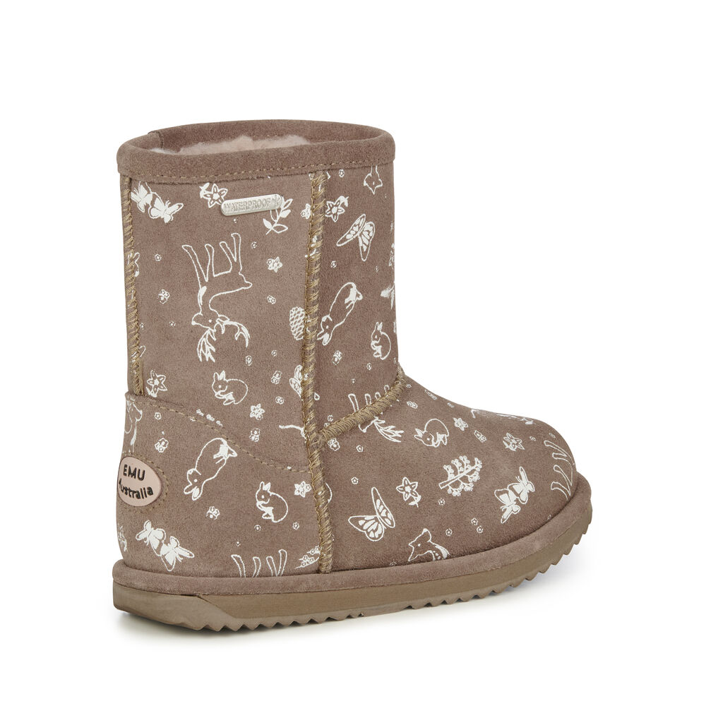 Emu Woodland Brumby Stiefel Kinder Khaki | UEGYLKN-18