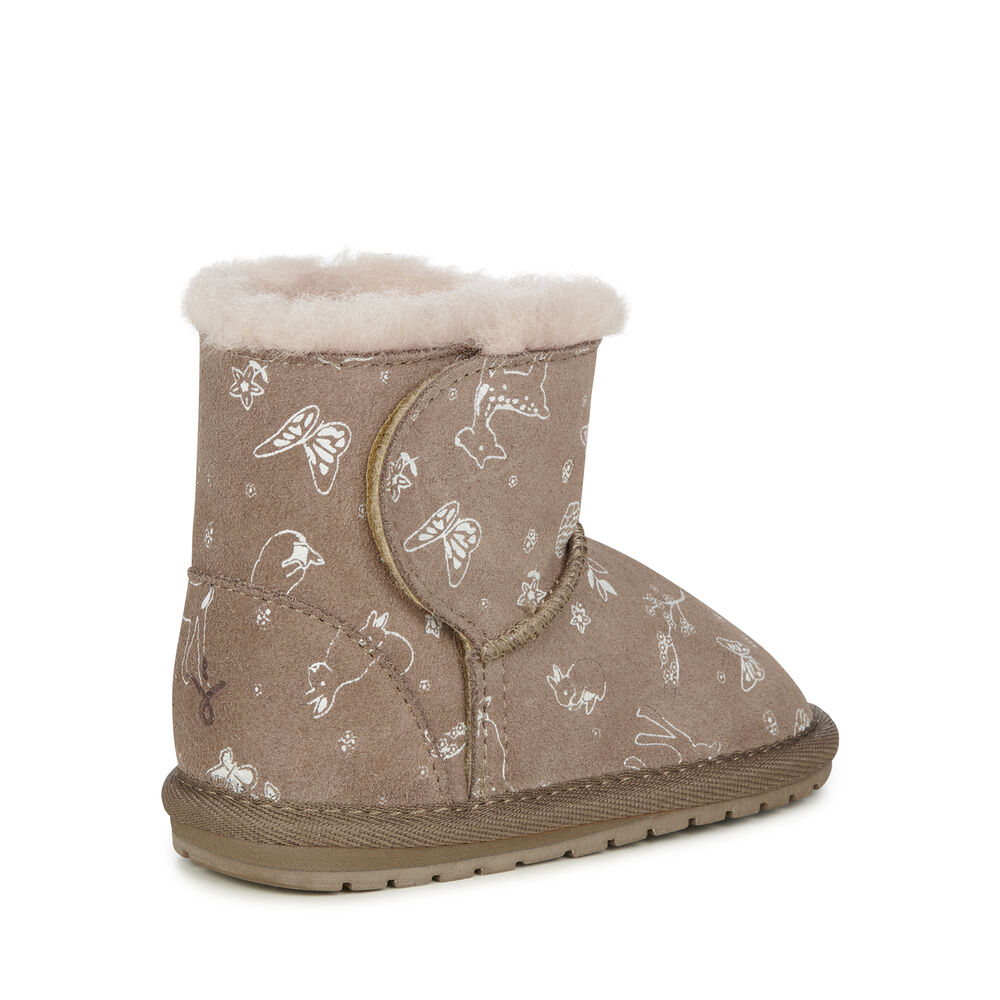 Emu Woodland Toddle Babies Stiefel Kinder Khaki | SGJQVUA-24