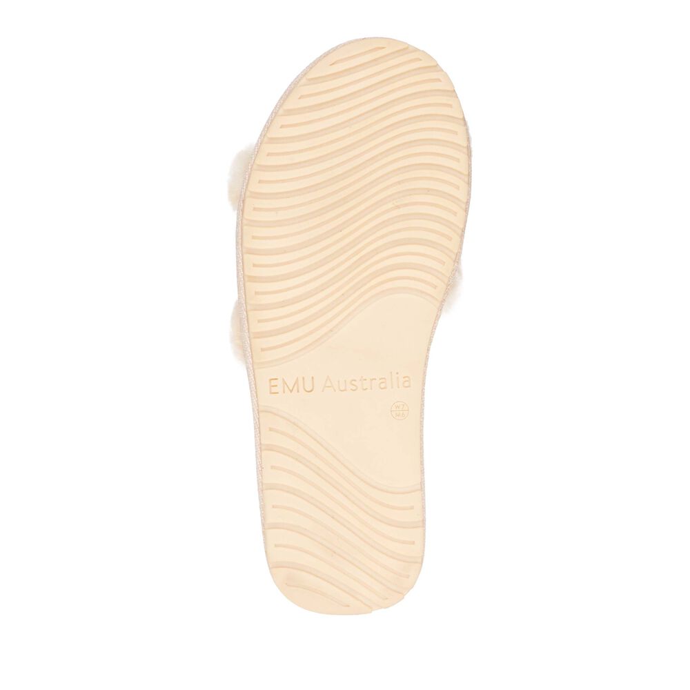 Emu Wrenlette Hausschuhe Damen Beige | RNPLWJV-20