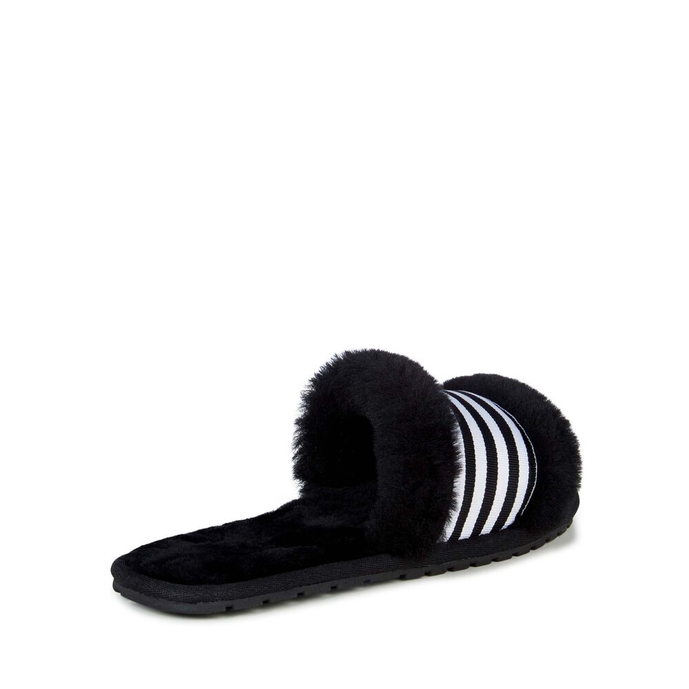 Emu Wrenlette Hausschuhe Damen Schwarz | FBZXTNQ-30