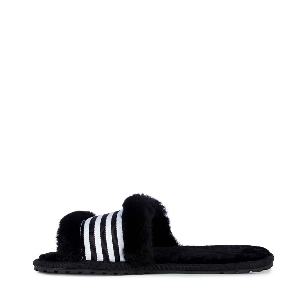 Emu Wrenlette Hausschuhe Damen Schwarz | FBZXTNQ-30
